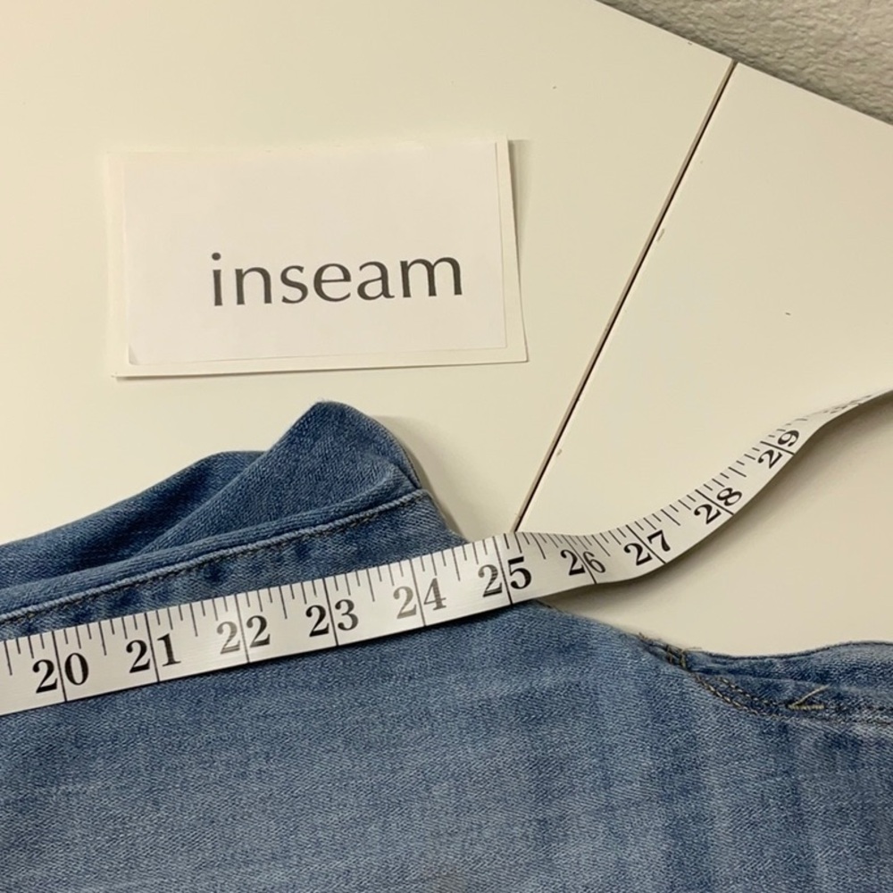 Universal Threads High Rise Slim Straight Jeans Light Wash 14/32 SHORT - Picture 4 of 8